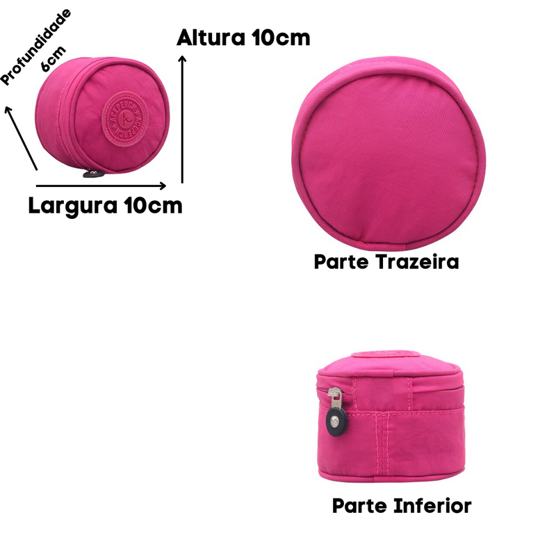 Mochilas AcePerch Multifuncional Para Mulheres Kit Com 5 Peças